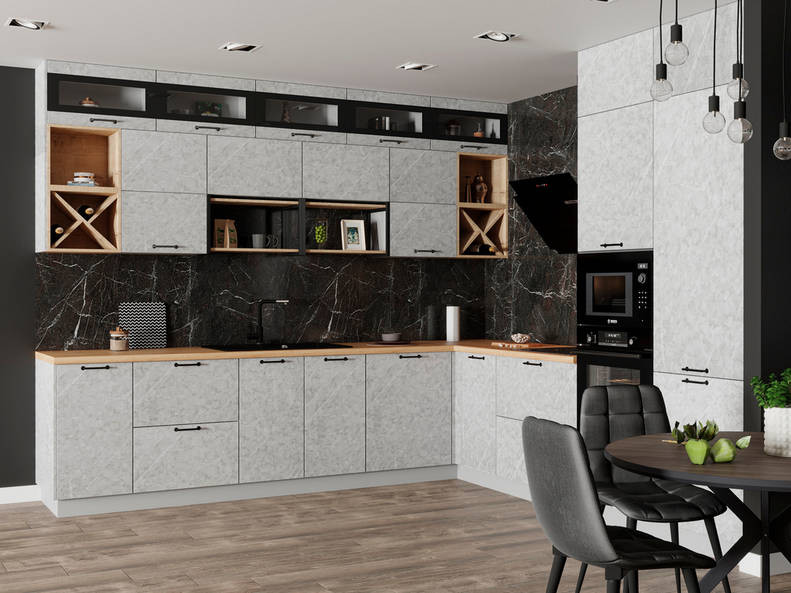 Кухня Ройс — длина 3 м ширина 2,8 м