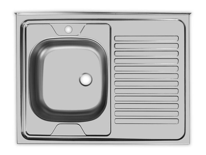 Мойка накладная Стандарт STD800.600 ---4C 0L-
