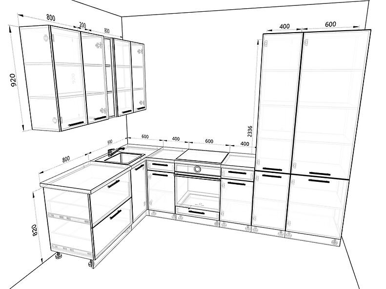 Кухня Валерия-М — длина 3 м ширина 1,8 м Кухня Валерия-М — длина 3 м ширина 1,8 м