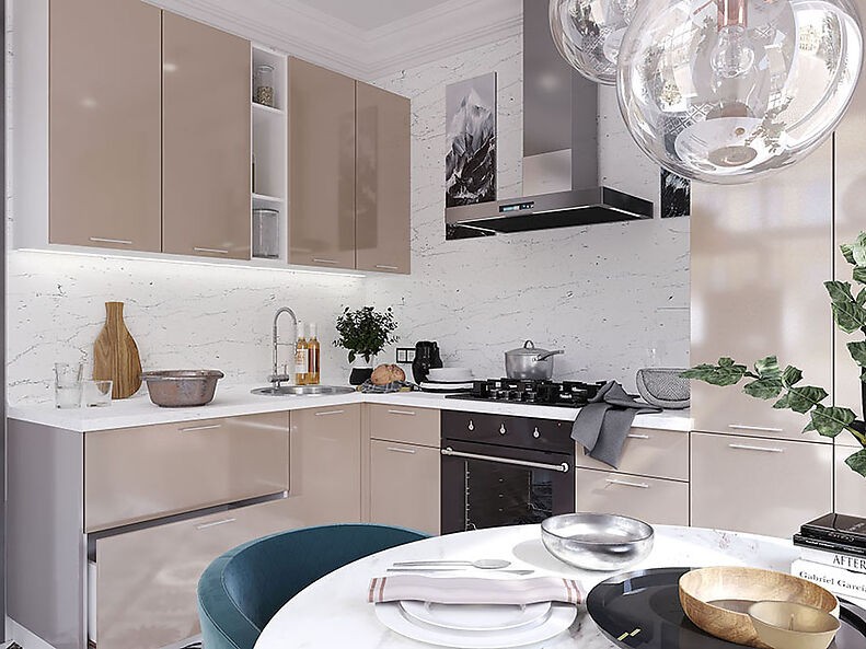 Кухня Валерия-М — длина 3 м ширина 1,8 м Кухня Валерия-М — длина 3 м ширина 1,8 м