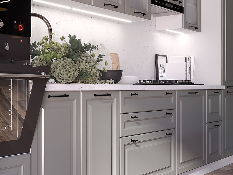 Кухня Ницца Роял — длина 2,9 м Кухня Ницца Роял — длина 2,9 м