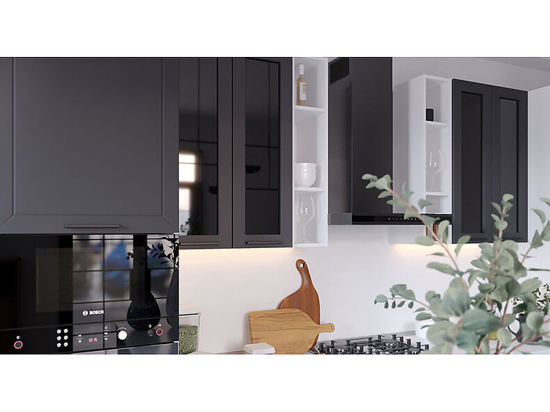 Кухня Глетчер — длина 3,8 м Кухня Глетчер — длина 3,8 м