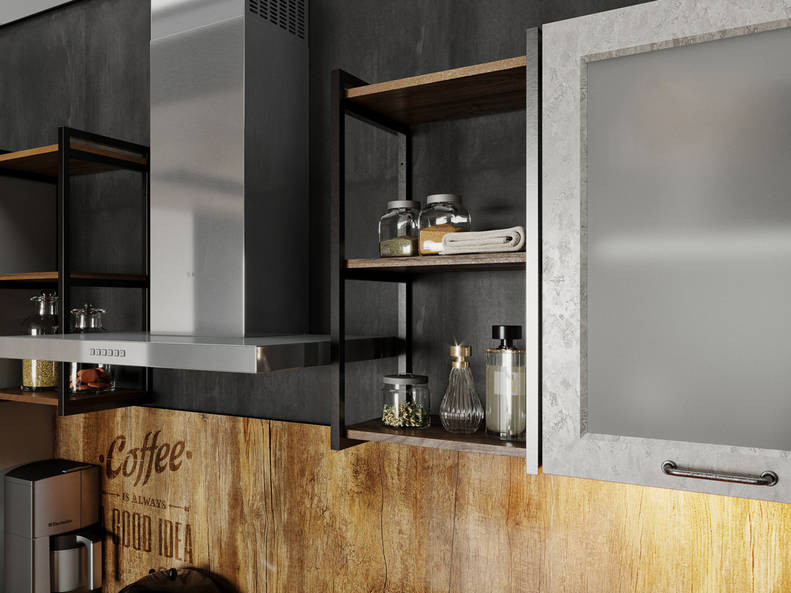 Кухня Капри — длина 3,3 м ширина 2 м