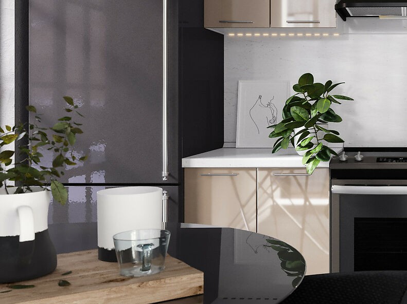 Кухня Валерия-М — длина 2 м Кухня Валерия-М — длина 2 м