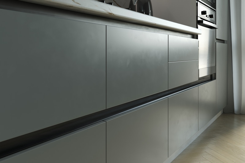 Кухня Идеалиста Royal - длина 3,5 м, ширина 1,8 м