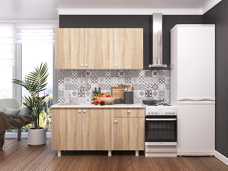 Комплект кухня Point — длина 1,5 м Комплект кухня Point — длина 1,5 м