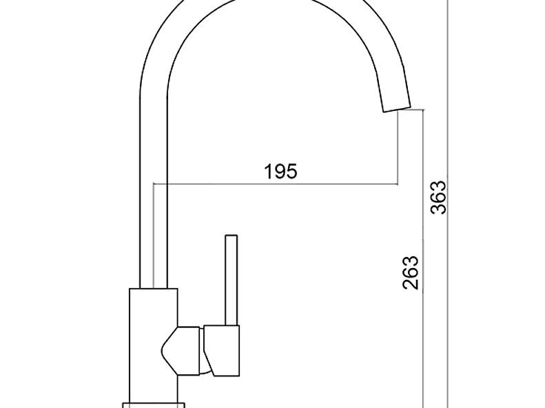 Смеситель UM2104 SS Смеситель UM2104 SS