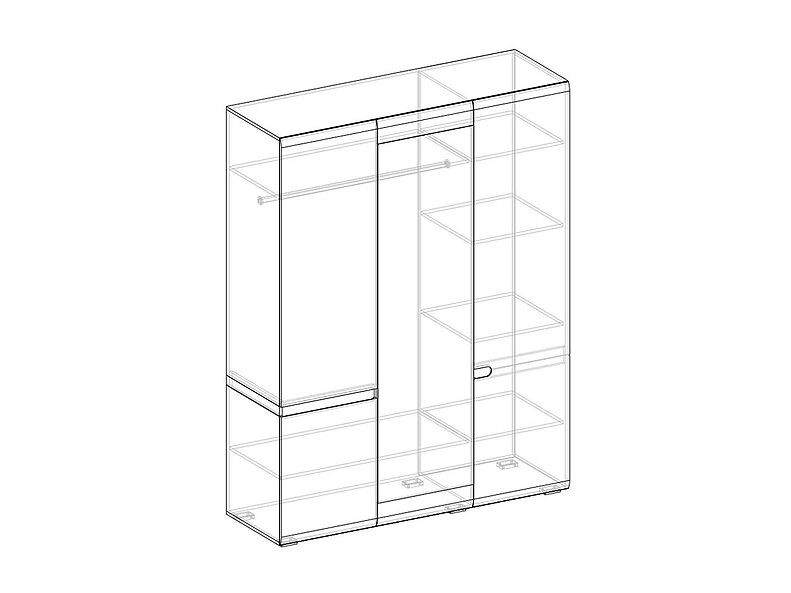 Шкаф напольный Ультра 164 см Шкаф напольный Ультра 164 см