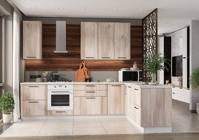 Кухня Либерти — длина 3 м ширина 2 м