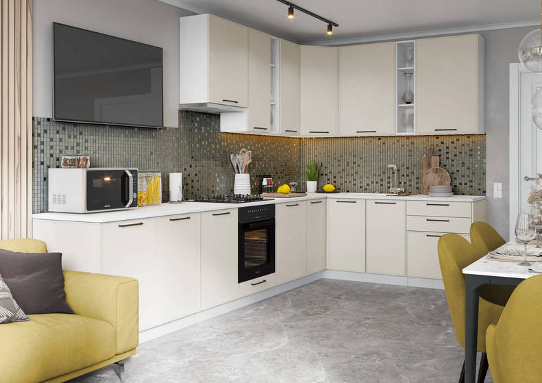 Кухня Либерти — длина 4 м ширина 2 м