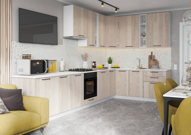 Кухня Либерти — длина 4 м ширина 2 м