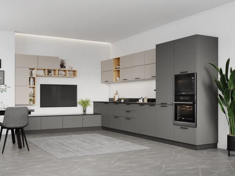 Кухня Виано - длина 4 м, ширина 3 м