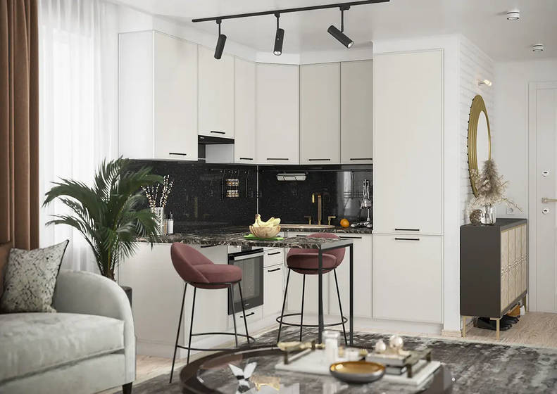 Кухня Либерти — длина 2 м ширина 2 м