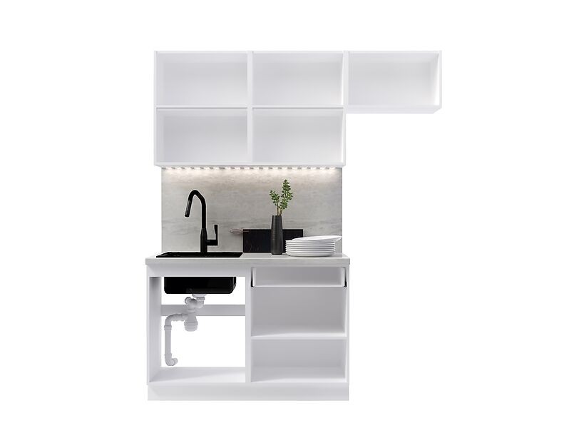 Кухня Валерия-М — длина 1,8 м Кухня Валерия-М — длина 1,8 м