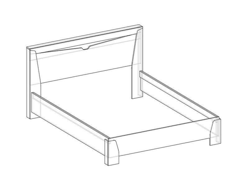 Кровать Хилтон 130 см