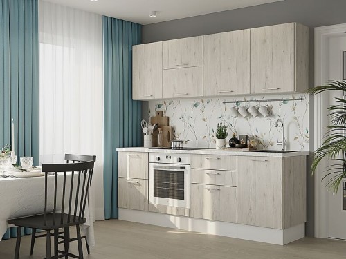 Кухня Оптима — длина 2,2 м