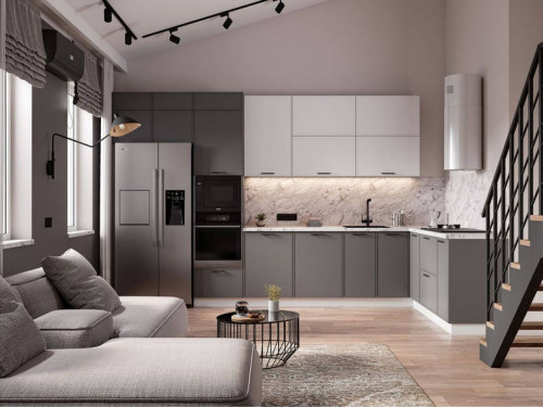 Кухня Марта — длина 4,4 м ширина 2 м