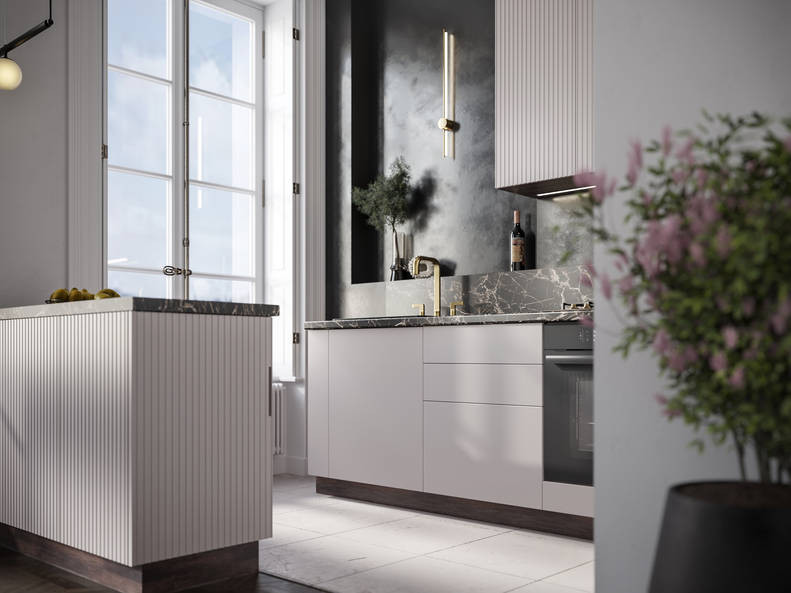 Кухня Сиэль — длина 2,4 м