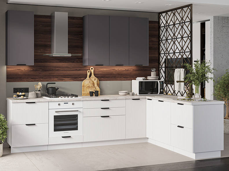 Кухня Норд — длина 3 м ширина 2 м