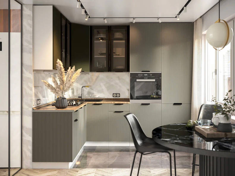 Кухня Норд — длина 2,6 м ширина 1,8 м