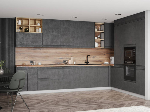 Кухня Скала — длина 3,7 м ширина 2,6 м