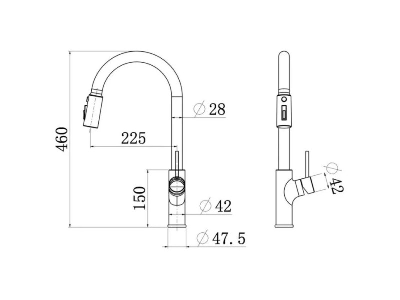 Смеситель Longran Techno LM2171 Смеситель Longran Techno LM2171