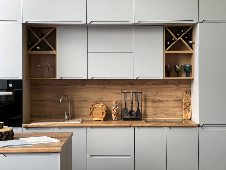 Кухня Тренто — длина 2,7 м ширина 2,4 м