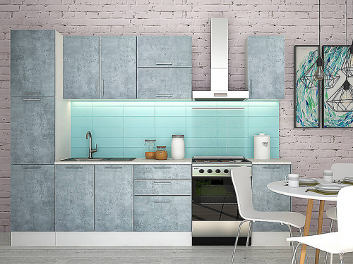 Кухня Оптима — длина 2,3 м