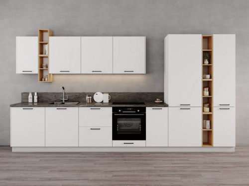 Кухня Фортуна - длина 4 м Кухня Фортуна - длина 4 м