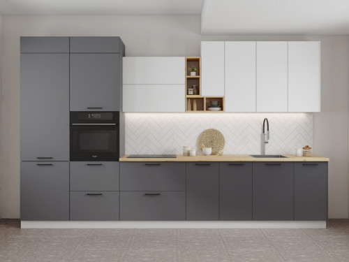 Кухня Фортуна - длина 3,8 м Кухня Фортуна - длина 3,8 м