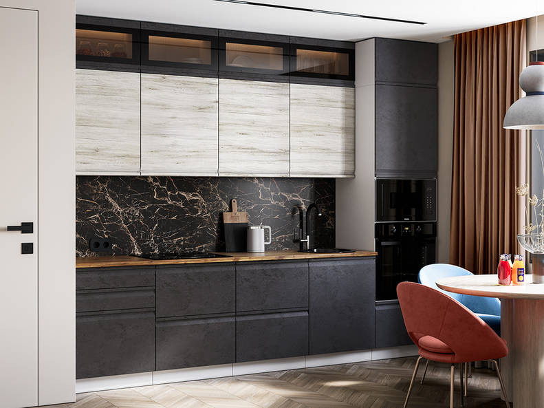 Кухня Бруклин — длина 3 м