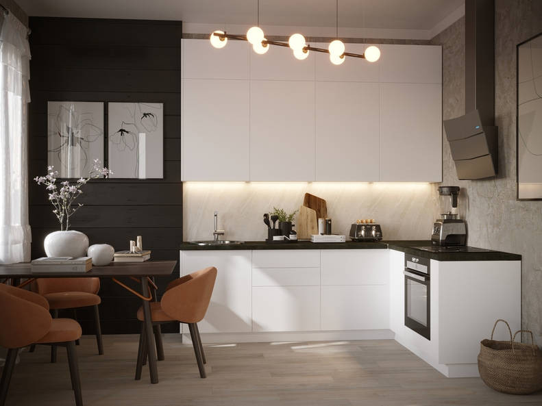 Кухня Эстетик — длина 2,4 м ширина 2,4 м