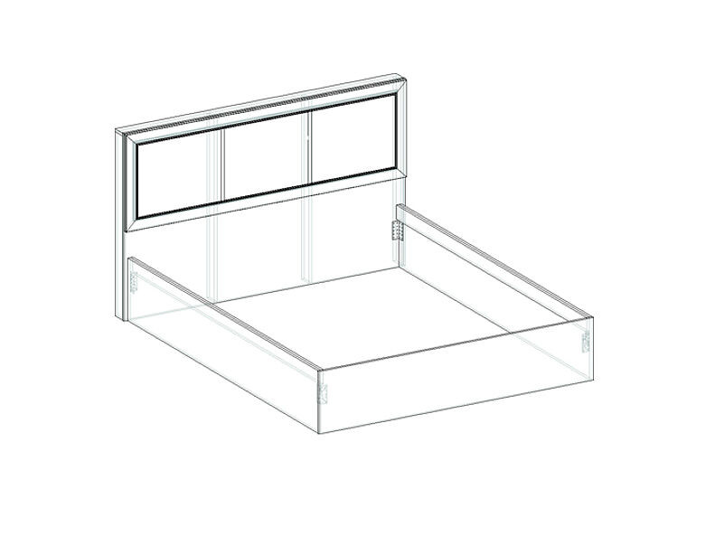 Кровать Дакота 151 см Кровать Дакота 151 см