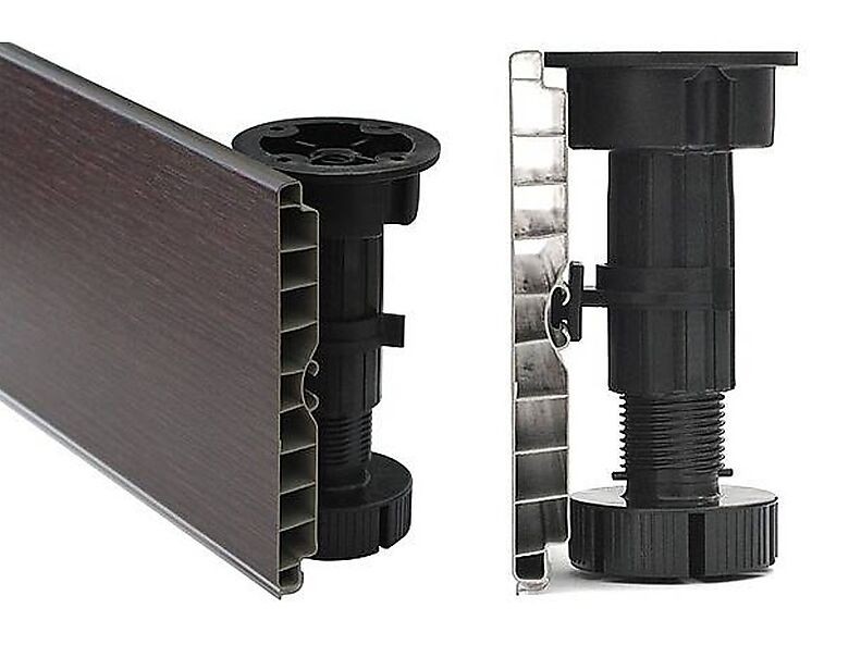 Ножка регулируемая пластик H-150mm