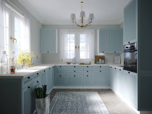 Кухня Моцарт — длина 3 м ширина 3,1 м