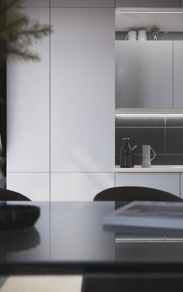 Кухня Эстетик — длина 3,4 м ширина 2,2 м