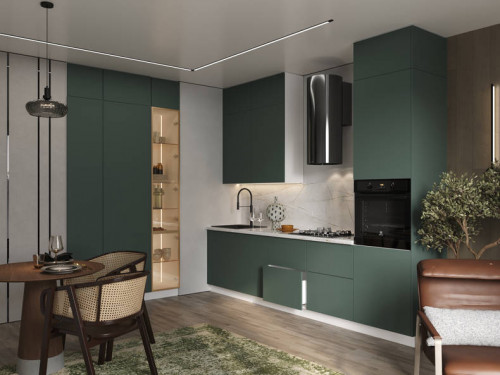 Кухня Эстетик — длина 3 м ширина 1,4 м