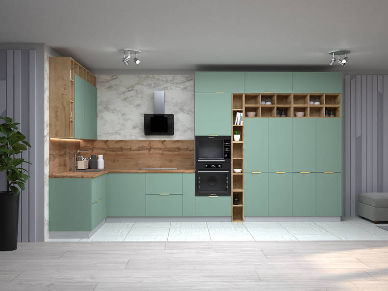 Модульная кухня Марсель — длина 4,4 м