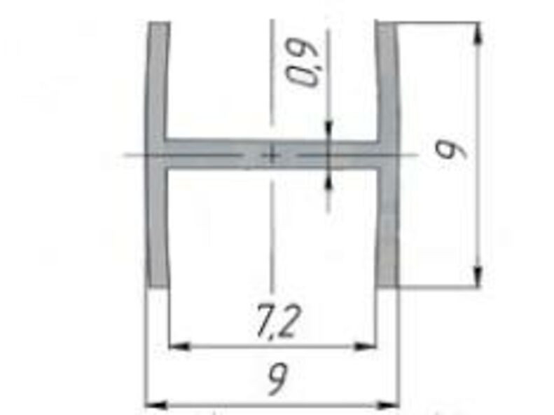 Планка соединительная для стеновой панели с фотопечатью Планка соединительная для стеновой панели с фотопечатью