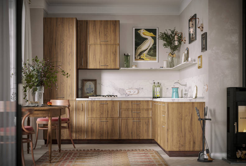 Кухня Беверли — длина 2,6 м ширина 2,2 м