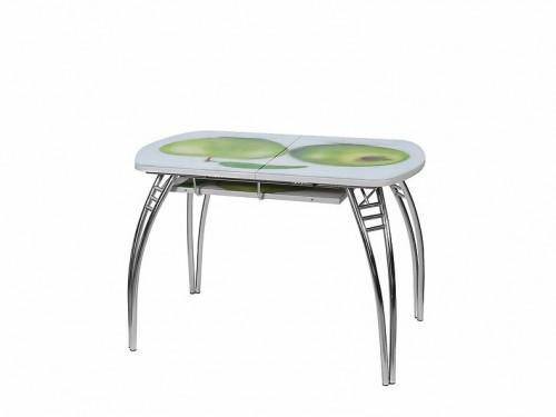 Стол Цельносварной "Паук" Столешница (B5) Премьер Раздвижной Фотопечать Стол Цельносварной "Паук" Столешница (B5) Премьер Раздвижной Фотопечать