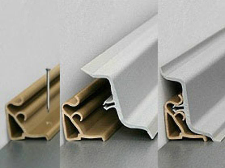 Плинтус настольный Дуглас светлый (133М) Плинтус настольный Дуглас светлый (133М)