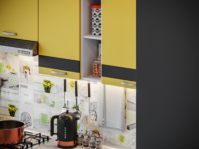 Кухня Грейс — длина 4,6 м Кухня Грейс — длина 4,6 м