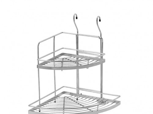 Полка угловая двухярусная Полка угловая двухярусная