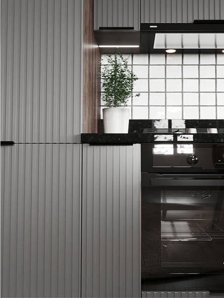 Модульная кухня Сиэль Royal — длина 2,6 м, ширина 2,4 м