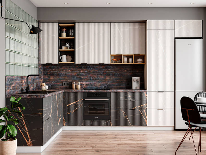 Кухня Монца — длина 3,6 м ширина 2,4 м