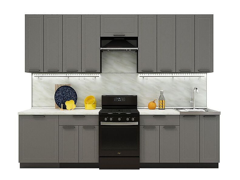 Кухня Глетчер 3,0 метра Кухня Глетчер 3,0 метра