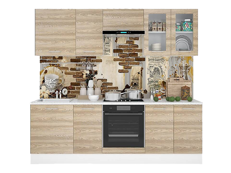 Кухня Оптима — длина 2,4 м