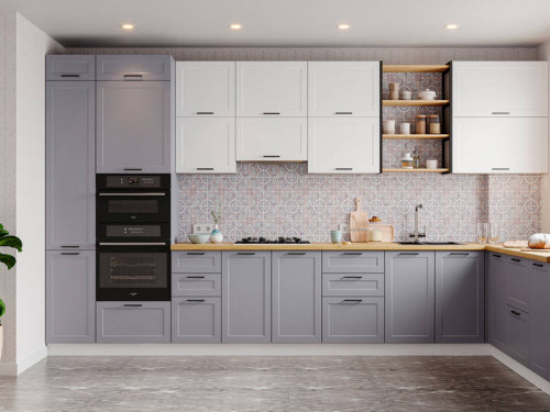 Кухня Квадро — длина 4,1 м ширина 2,2 м