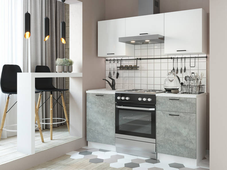 Комплект кухня Дуся — длина 1,6 м